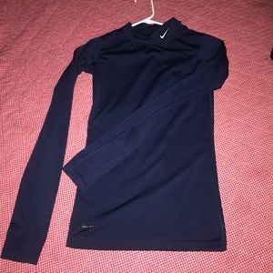 Royal blue nike turtle neck